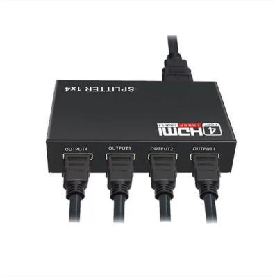 China Multimedia Factory Price 1080p 1X4 HDTV Splitter 1 Into 4 HDTV Splitter 1X4 for sale