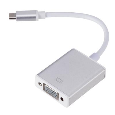 China Factory Price COMPUTER USB C to VGA Converter for PC USB-C to VGA Adapter USB 3.1 Male to VGA Adapter Female Cable for sale