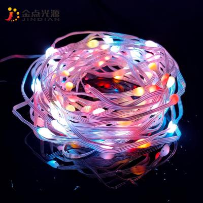 China Holiday Lighting Holiday Lighting Single Controller RGB Led String Light Copper Wire String Fairy Christmas Lights for sale