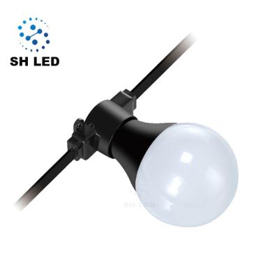 China D Led Pixe Bulb Factory Sale RGB Plugable Part Outdoor Led Waterproof Bulb Directly Outdoor String Lights Scallop Lighting for sale