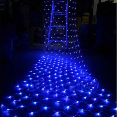 China Net Light 4.5M*1.5M , 300LED, 3M*2M,200 LED, cool white, red, blue, can customize à venda