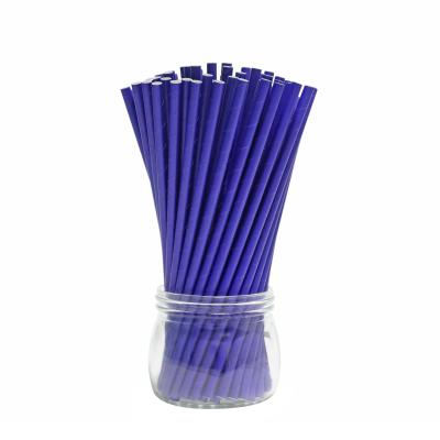 China 12mm biodegradable and compo stable bubble tea paper drinking straws for sale