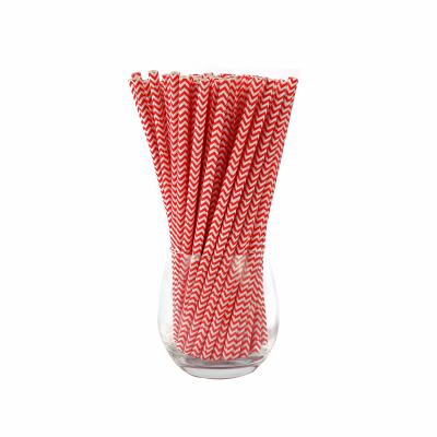 China 8mm biodegradable and compo stable paper drinking straws for sale