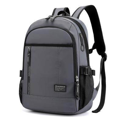 China With USB OMASKA Custom Waterproof Large Capacity Leisure School Bags Mens Vintage Laptop Backpack For Men for sale