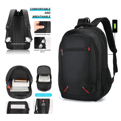 China With Hot OMASKA USB Schoolbag School Bag Backpack Mochila Large Capacity Customize 17.3 Inch Laptop Backpack for sale