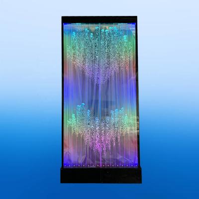 China MOVABLE Customized Free Standing Digital Water Bubble Wall Used As Partition Wall for sale