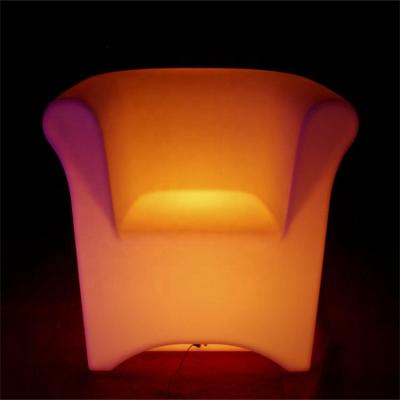 China Of Lighting Modern Plastic LED Bar Seat Office Furniture With LED Glowing for sale