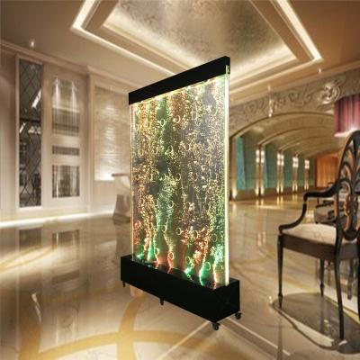 China Living Room Decoration Coastal Water Fountains Bubble Wall / Panel Commercial Partition Wall for sale