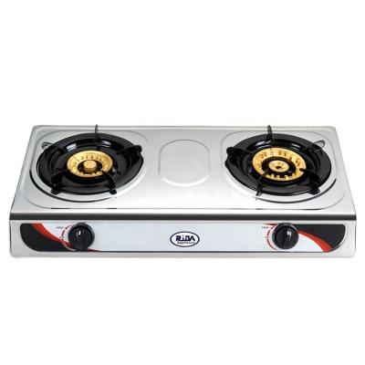 China Hotel manual turn up easy to clean automatic cooktops tabletop stainless steel burner gas cooker stove for sale