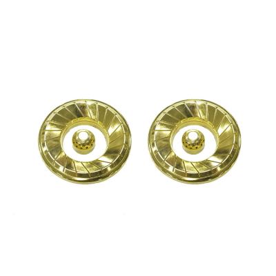 China Hotel Good Quality Gas Stove Spare Parts Polishing Brass/Cast Iron/Steel Burner Cap for sale