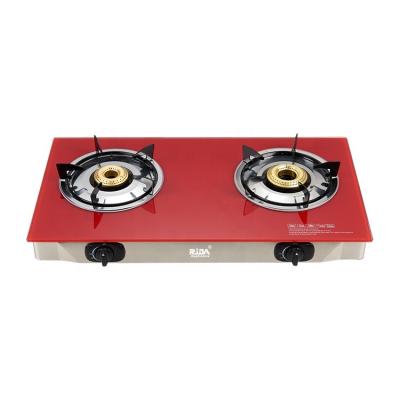 China Hotel Chinees Cooking 90 Mm Glass Burner Gas Top Stove Lighter Kitchen Appliances for sale