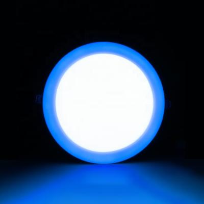 China Zhongshan Modern Wholesale Indoor Commercial Ceiling Light Hotel Round Frameless LED Lamp Panel for sale