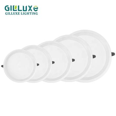 China New Design 7watt 10watt 12watt 18watt 24watt 36watt Modern Indoor Home Commercial Round LED Square Panel Light for sale