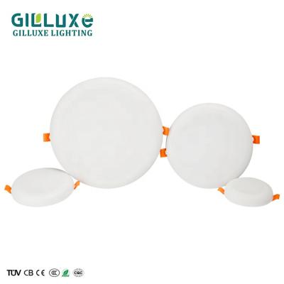 China Best Price Modern LED Ceiling Light Indoor Commercial Outdoor Double Color Mounted Frameless Panel Lamp for sale