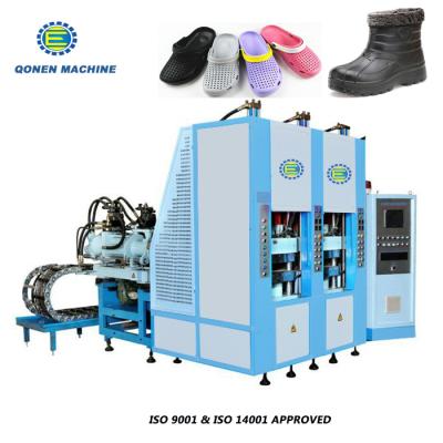 China Crocs EVA Shoes Crocs Automatic Injection Machine Sandals Shoes Foaming EVA Injection Machine for sale