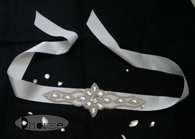 China Handmade Bling Bling Crystal Rhinestone Wedding Sash Belt For Dress for sale