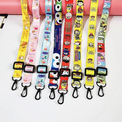 China mask & glass & Custom Camera Lanyard Mask Lanyard Wholesale Adjustable Cartoon Pattern For Kids Adults Kids Mask Lanyard Holder Neck Strap Glass Mask Lanyard for sale