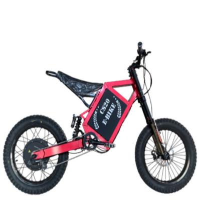 China 45ah Dirt Steel Electric Bike 72v 12000W 140 Off Road Battery Electric Steel Enduro Ebike Mountain Bike 72v 12000W 140 km/h 72v 49ah Lithium Battery for sale