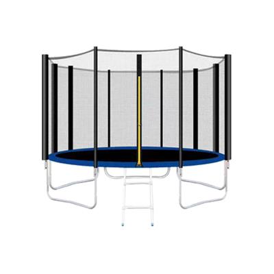 China Low price safe sale on commercial gymnastics sport outdoor interactive ground trampoline with net for sale