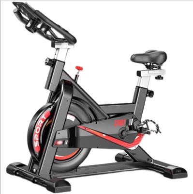 China Red Magnetic Single Electric Exercise Quiet Stationary Bike Universal High-end Indoor Recycling Portable Spin Bike for sale