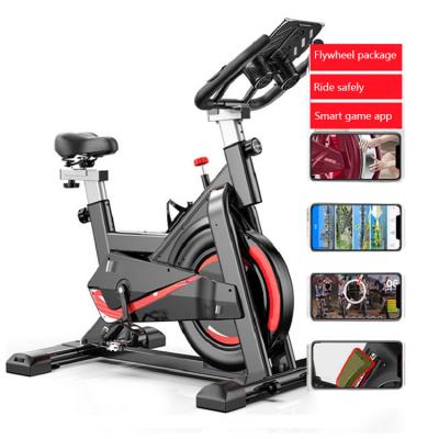 China Universal Custom Portable Stationary Electric Bike Training Air Exercise Smart Spin Bike for sale