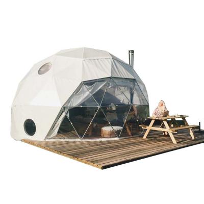 China Andromeda 3.6m UV Starry House Tent 20m Yurt Resistance 6m 8m 10m 15m Igloo Greenhouse Geodesic Glass Dome Tent for sale