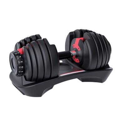 China High Quality 24kg Dumbbells Indoor Dumbbells Indoor Dumbbells Adjustable Stock Fitness Dumbbell Set for sale