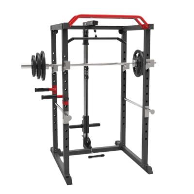 China Truss rod used one piece safe 12gears high capacity muscle low adjustable the beast squat rack for sale