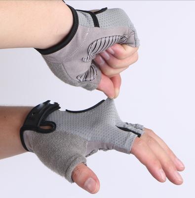 China Non Slip Hot Selling Weightlifting Gloves Manufacture Half Finger Lift and Thin Fitness Gym Gloves with Wrist Support Men Women for sale