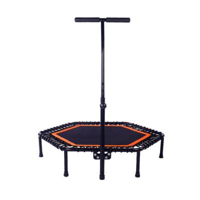 China Eco-Friendly Toddler Fabric Bed Foldable Indoor Bouncing Portable Jumping Thumbs Kids Round Bedkids Elastic Trampolines Body Fitness Customized for sale