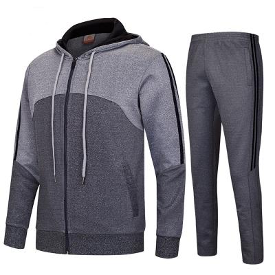 China OEM Breathable Custom Logo Training Breathable Outdoor Winter Running Causal Tracksuit Set For Men Style for sale