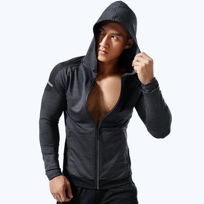 China QUICK DRY Lightweight Full Zipper Sporty Workout Sports Running Jackets Custom Made For Men for sale