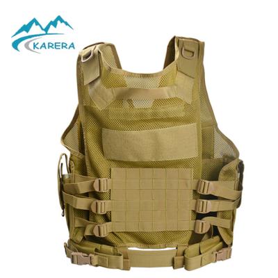 China Durable Molle Military Army Police Combat Tactical Vest For Outdoor Shooting And Hunting Games for sale