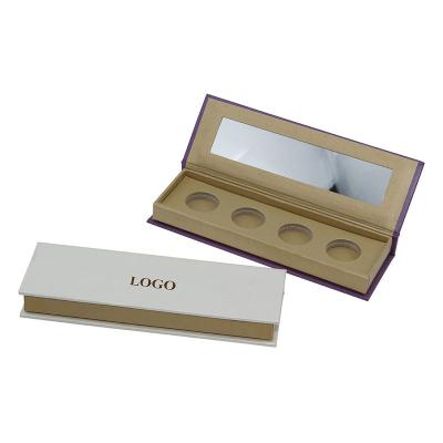 China Factory Price Handmade Custom Printed Eyeshadow Box With Mirror Inside for sale