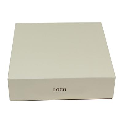 China Handmade high quality custom print square cover and bottom gift box for sale