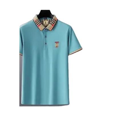 China Anti-wrinkle Golf Polo Shirts Custom Logo Mens Polo Shirt Custom Polo Shirts For Men for sale