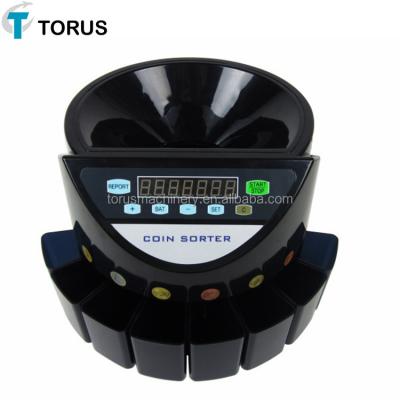 China Cost Effective Philippine Coin Counter With LCD Display 745*745*330mm (2 pcs) for sale