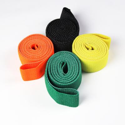 China High Elastic Strength 4 Color Resistance Belt Hip Ring Indoor Gym Women Yoga Stretch Fitness Supplies for sale