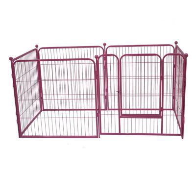 China Viable Iron Lock Tube Safe Dog Houses Large Fancy Dog Kennels for sale