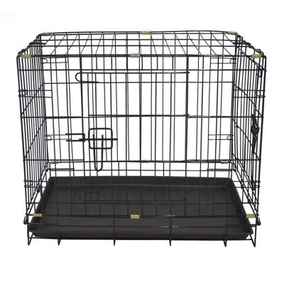 China Sustainable Portable Pet House Folding Dog Cage Settlements for sale