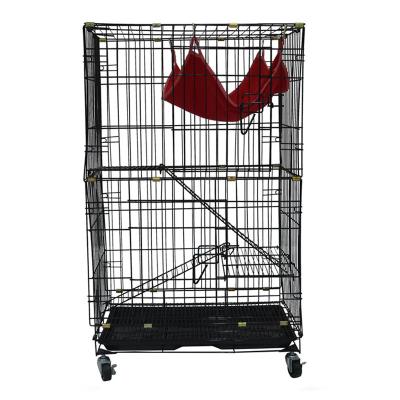 China Sustainable High Quality Cheap Large Pet Play Cage / Luxury Cat House for sale