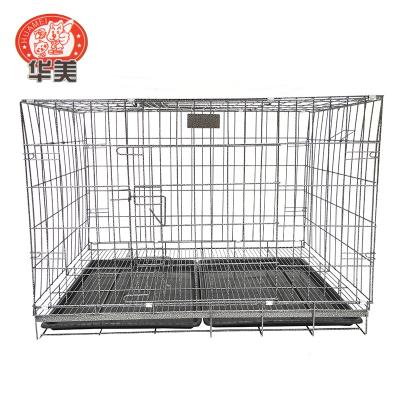 China Fashion Viable Wholesale Design Custom Large Metal Wire Dog Breeding Stackable Cages For Sale for sale