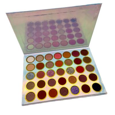 China Makeup Seller Wholesale High Quality Waterproof Price No Logo Custom High Dye Private Label Eyeshadow Palette for sale