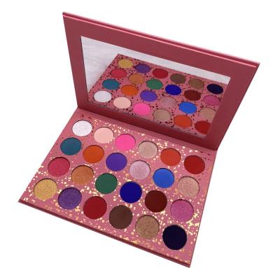 China 2019 Waterproof New Makeup No Logo Glitter 30 Colors Private Label Eyeshadow Palette for sale