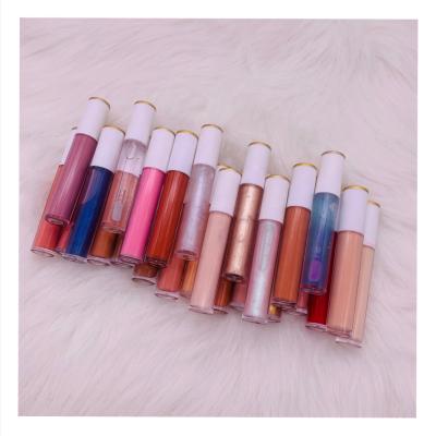 China Wholesale Clear Vegan Glitter Lip Gloss Private Label Lip Gloss Waterproof for sale