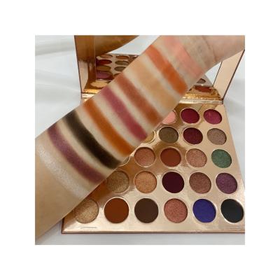 China Wholesale Custom Private Label Color Romantic Makeup Eyeshadow Palette Waterproof for sale