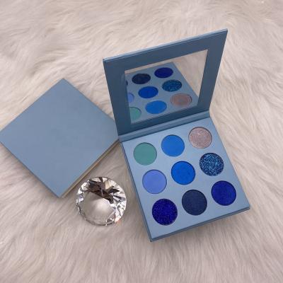 China Good Quality Hot Selling Colorful Waterproof Make Your Own Brand DIY Cheap Empty Eyeshadow Palette for sale