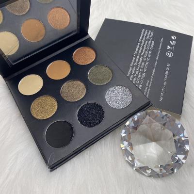 China New Professional Eyeshadow Palette Wholesale Private Label Waterproof Hot Selling Eyeshadow Custom Palette for sale