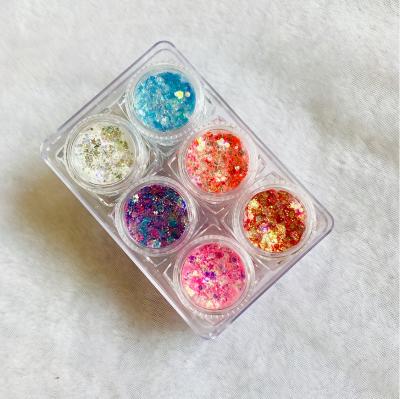 China Waterproof Pigment OEM Peach Sparkle Custom Eyeshadow Glitter for sale