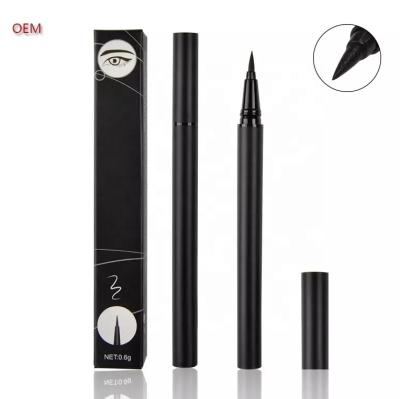 China Low moq long lasting waterproof waterproof black eyeliner make own brand private label liquid eyeliner for sale